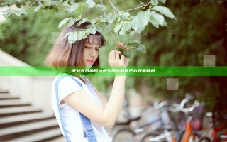 无处安放的孤独感 生活中的迷茫与对策解析