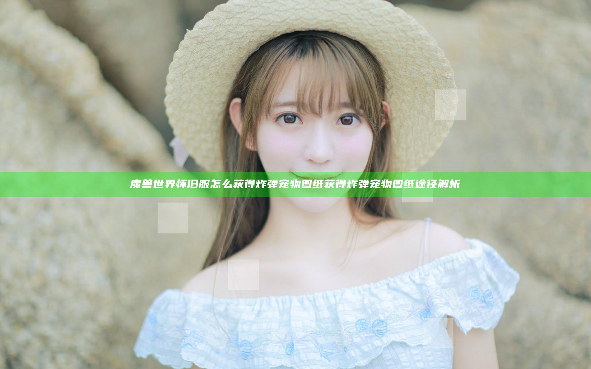 魔兽世界怀旧服怎么获得炸弹宠物图纸 获得炸弹宠物图纸途径解析