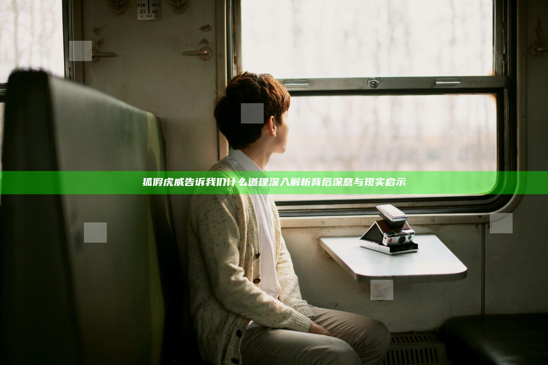 狐假虎威告诉我们什么道理 深入解析背后深意与现实启示